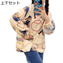 パジャマ 秋冬 クマ柄 いちご ポケット付き レディース モコモコルームウェア 寝間着 オールインワン フード付き スリップウェア フランネル 起毛 ワンピース 保温防寒 厚手 かわいい カジュアル ガールズ