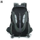 登山リュック・ザック ツーウェイジッパー 反射 バックパック 大容量 アウトドアバッグ デイパック 人間工学 多機能 コンパクト収納 撥水防水 高通気性 丈夫 旅行 ソロキャンプ 男女兼用