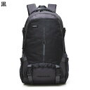ザック 登山リュック 45L マルチポケット 防水 大容量 バックパック アウトドアパック デイパック 快適さ 雨対策 多機能 軽い 通気 透湿性 耐震 高密度 トレジャーハンター 山登り 遠足