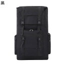 リュックサック 登山用バッグ 120L 大容量 タクティカル バックパック デイパック ハイキングバッグ カモフラージュ 学生 ユニセックス 人体工学 撥水 快適 多ポケット キャンプ コンバット
