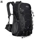 登山用リュックサック 40L ウェストベルト 救援笛付き トレッキングバックパック アウトドア ザック 防水加工 快適 多機能 頑丈 耐震 コンパクト収納 大学 ピクニック 学生 ユニセックス