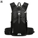 ザック 登山用 ハイドレーション ツーウェイジッパー ウェストベルト 救援笛付き リュック リュックサック バックパック 防撥水 大容量 ハイキングパック 人間工学 クッション 耐震 メンズ