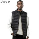 中綿ベスト 防寒保温 パファーベスト メンズ 秋冬服 チョッキ 大きいサイズ 暖か ハイネック ライトベスト 釣り アウトドア ストリート コーデやすい 無地 ...