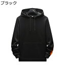 パーカー メンズ フーディー プルオーバー 厚手 裏ボア 暖かい 保温 原宿風 おしゃれ 無地 ゆったり フード付き トレーナー トップス 大きいサイズ 春秋冬...