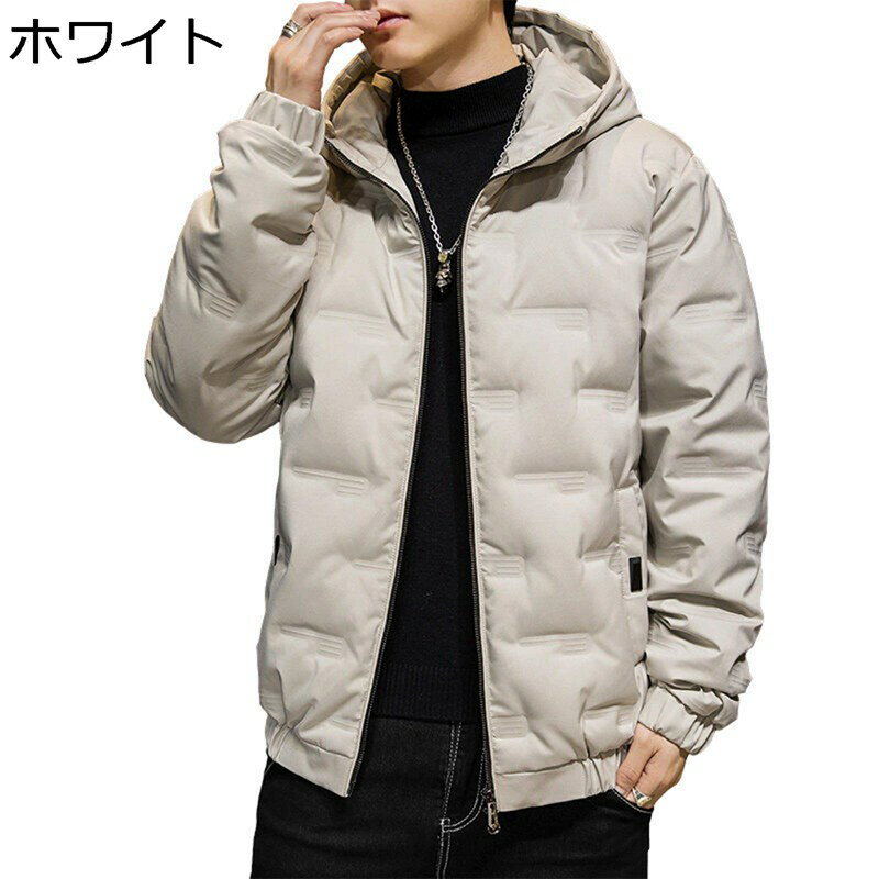 ショートコート メンズ ダウンジャケット 厚い 保暖保温 防風防雨 あったか ハイネック リブ裾デザイン 大きいサイズ 真冬対応 通勤通学 キャンプ デイリー デイリー カジュアル ストリート
