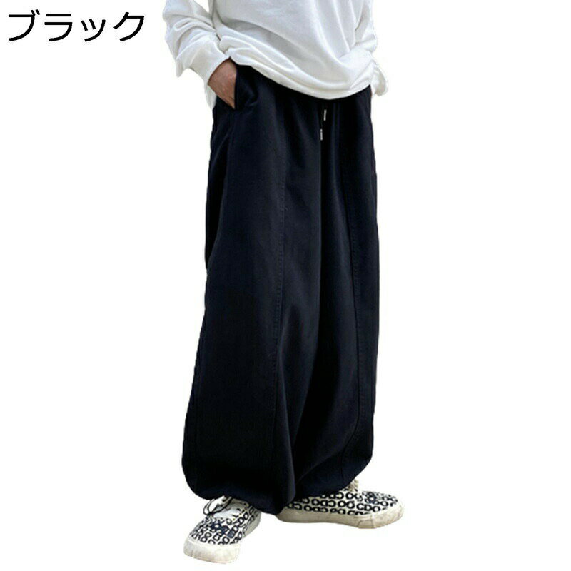 ワイドパンツ レディース 作業パンツ ガチョウパンツ 大きい オーバーサイズ カーゴ 袴パンツ ボトムス..