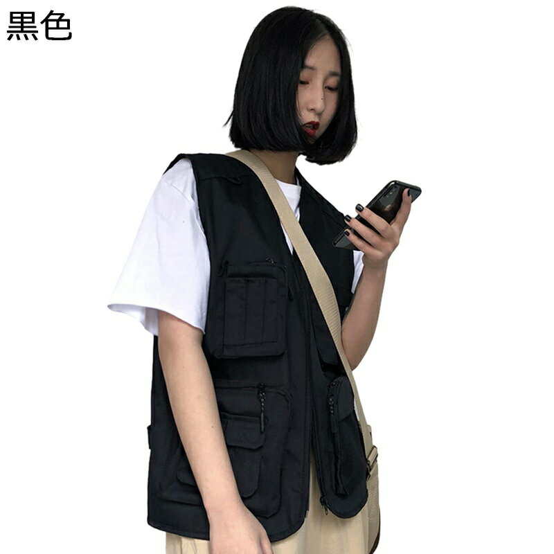ワークベスト ジレベスト メンズ 袖なし 夏秋用 ポケット付き 男女兼用 作業服 多機能 メッシュベスト 前開 軽量 撮影用 フィッシング キャンプ ハンティング 釣り 写真 おしゃれ 防風 薄手 かっこいい