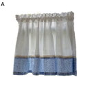 短いカーテン 小窓用 幅150cm カフェカーテン 遮光 断熱 UVカット 省エネ 喫茶店 ベランダ インテリア モダン 春 夏 秋 冬 突っ張り棒なし プライバシー対策 目隠し 新生活 引越し祝い 春分プレゼント