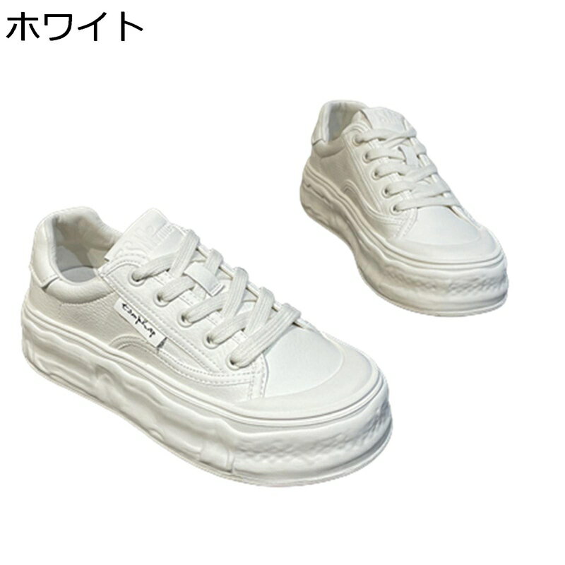 厚底 スニーカー スリッポン プラットフォーム スポーツシューズ レディース ローカット 防滑 防水 ソフト 脱ぎ履きやすい 幅広 美脚 甲高 足長効果 普段 カジュアル 通勤 外出 女性用 春夏秋用 無地