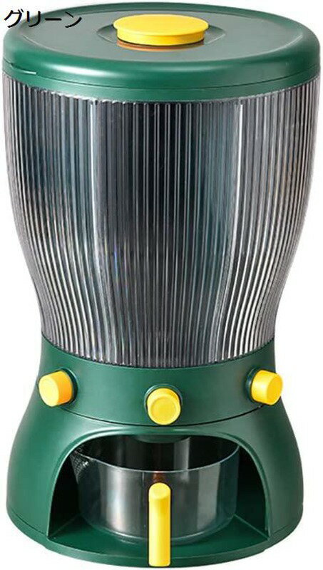 米びつ 回転分類米バケツ 10kg こめびつ 密閉 虫除け 米入れ 収納ボックス 保存容器 ライスボックス 米のバレ 仕切り 防湿 キッチン収納 おしゃれ 家庭用貯蔵 キッチン収納