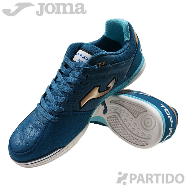 フットサル ホマ Joma TOPS2317IN トップフレックス ブルー 室内用モデル 【サッカー フットサル シューズ】