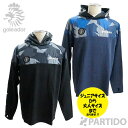 【SALE 半額 処分品】 ゴレアドール goleador G-2446 ちりめんジャージ 昇華ピステ 切替パーカー 【サッカー フットサル ウェア】