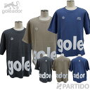 【SALE 2割引 セール品】 ゴレアドール goleador GD-082 MIXワッフルビッグロゴ オーバーサイズTシャツ 【サッカー フットサルウェア】