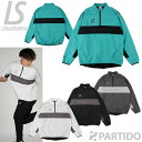 ルースイソンブラ L1232106 ストレッチタフタメッシュ ハーフジップトップ