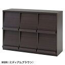 ディスプレイラック 120幅 RG-1285DP 幅1190 × 奥行450 × 高さ900mm 3列 2段 インテリア 魅せる収納 演出 リビング 書斎 ホームオフィス 収納 雑誌 大判の本 レコード A4サイズ テレビ台 収納 本棚 カラーボックス ラック オープンラック ジョイント 陳列 棚 不二貿易