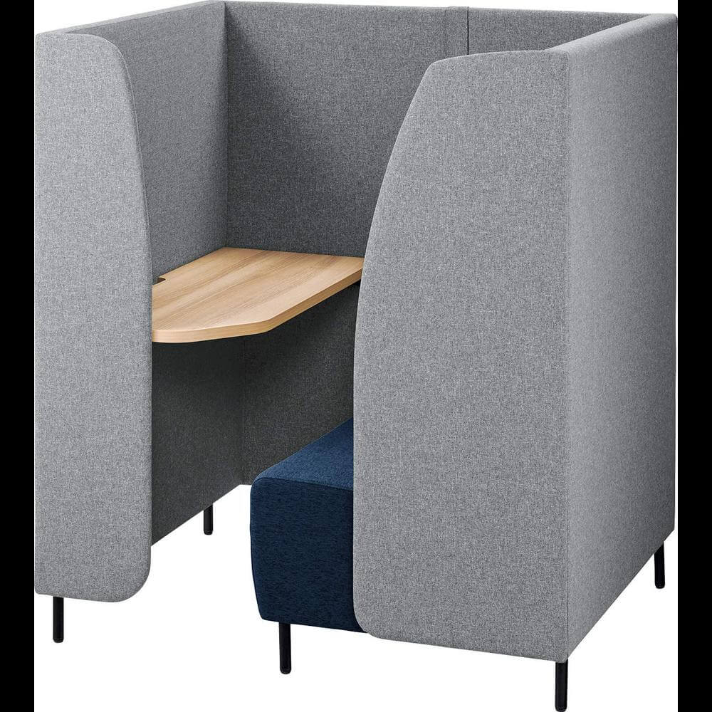 ライオン事務機(LION) ソファブース 61LC115CFORTNR