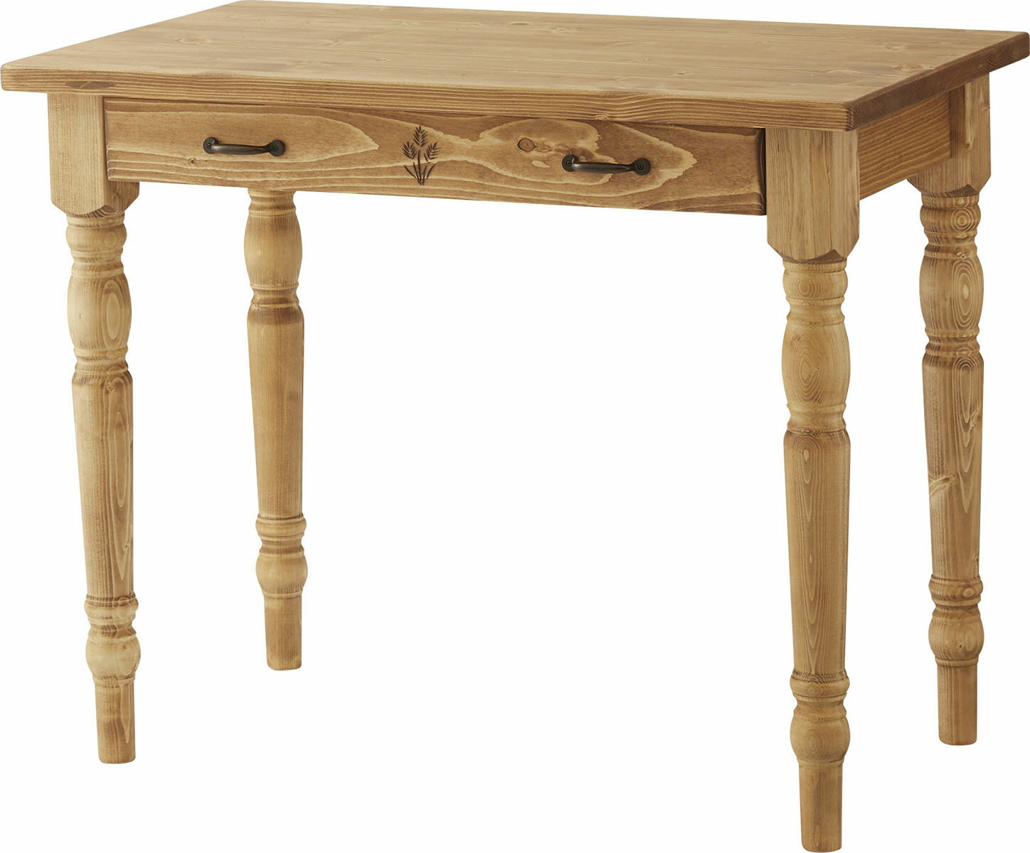 東谷 デスク デスク W90×D50×H72 ナチュラル CFS-775 4985155133253 引出し付き テーブル 木製デスク ..