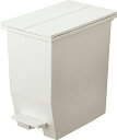 東谷 ダストボックス SOLOW ペダルオープンツイン20L W22×D36×H38 ホワイト RSD-76WH 4971881177425 ゴミ箱 ダストボックス フタ付き 棚 下 分別 オープンペダル 菌に強い 袋止め 抗菌と防汚のダブル加工 20リットル コンパクト 白 シンプル おしゃれ ポリプロピレン(3)
