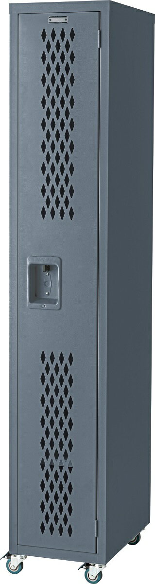 東谷 ストレージ ロック ロッカー W30.5×D45.5×H168 グレー|アイボリー TPN-42GY 4985155209057 収納 ..