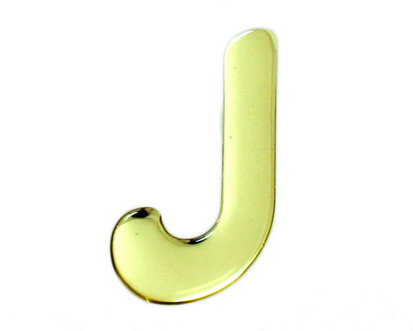 株式会社光 GM60-J ゴールドメタル文字 J