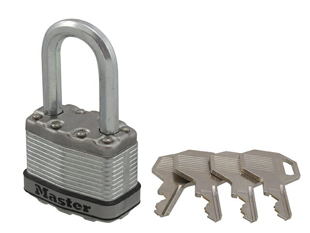 留め具 錠前 マスターロック Master Lock M1JADLF マグナムシリンダー式南京錠 1個入 シャックル径8mm シリンダー製 ナンバーワンロック マグナム ラミネート スチール 防錆性 高品質 性能 高い 強度 壊れない 番号指定 セキュリティ アジア 安全対策 鍵違い 保安 安全