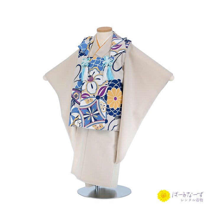 【きものレンタル】七五三男児 被布セットレンタル 三歳児 被布 男児 2歳 3歳 094 往復送料無料】【七五三レンタル】【レンタル和装】【被布レンタル】【レン...