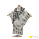 【七五三レンタル】2歳被布【男児 被布セットレンタル】着物 二歳児 被布 白 男児 2歳 44 花わらべ【往復送料無料】【きものレンタル】【レンタル和装】【被布...