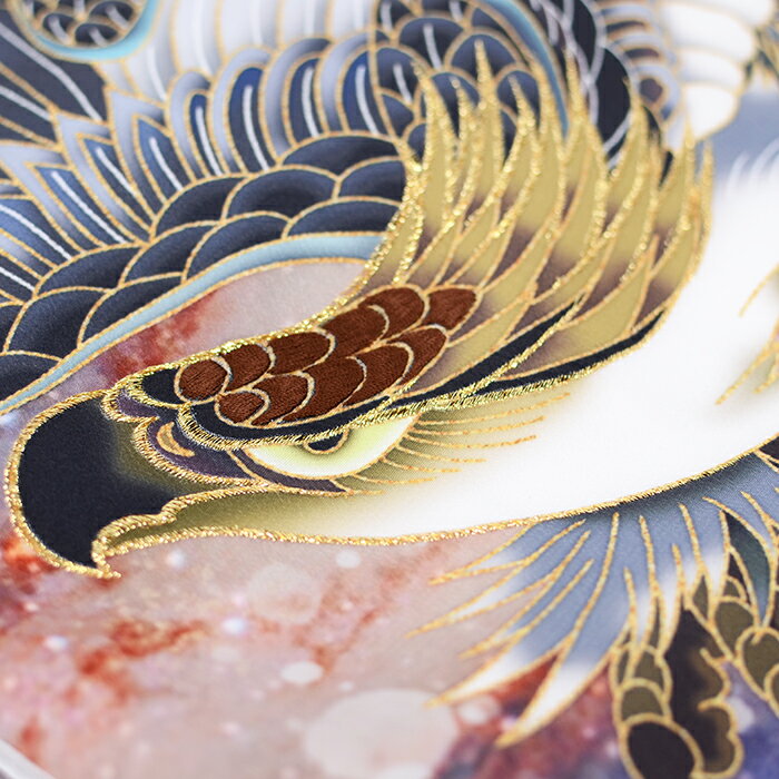 【レンタル】お宮参り 産着 男の子 宇宙 鷹 黒 銀河 記念撮影 レンタル ベビー 赤ちゃん 初着 お祝い よだれかけ 帽子 お守り フルセット 0068【往復送料無料】【産着レンタル】【きものレンタル】【レンタル和装】