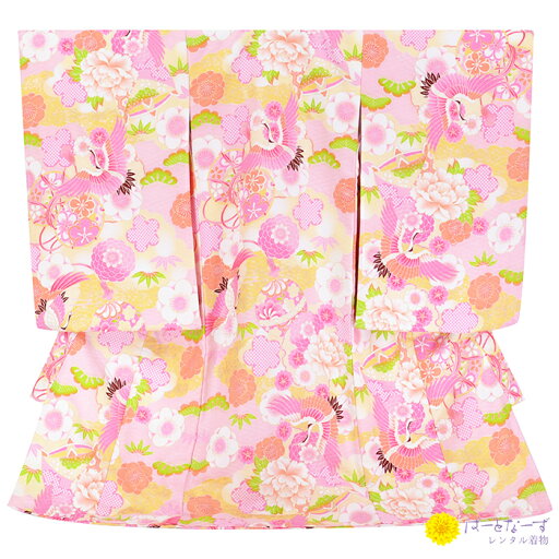 【レンタル】お宮参り 産着 フルセット 女の子 ピンク 鶴 花鼓 菊 つる 牡丹 松竹梅 まり 和花 祝着 お祝い 寿 記念撮影 レンタル ベビー 赤ちゃん 着物 初着 帽子 よだれかけ お守り セット 0044【往復送料無料】 【レンタル】お宮参り 産着 フルセット 女の子 ピンク 鶴 花鼓 菊 つる 牡丹 松竹梅 まり 和花 祝着 お祝い 寿 記念撮影 レンタル ベビー 赤ちゃん 着物 初着 帽子 よだれかけ お守り セット 0044【往復送料無料】