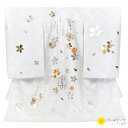 【レンタル】お宮参り 産着 正絹 レンタルお宮参り白 毬 金刺繍 桜 女の子 記念撮影 レンタル ベビー 赤ちゃん 初着 お祝い よだれかけ 帽子 お守り フルセット 0197【往復送料無料】【産着レンタル】【きものレンタル】【レンタル和装】
