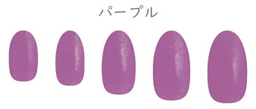 【DOREHAL】パープル Basic ネイルシール【ドレハル】ジェルネイル風 3セット以上で送料無料 貼るネイル 023 ラップネイルシール シンプル