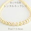 【ネックレスレンタル 4日間】真珠ネックレス 042 あこや真珠 ネックレス イヤリング/ピアス セット 7.5mm〜8mm【往復送料無料】【ジュエリーレンタル】【パールレンタル】【宝石レンタル】{BL} 【レンタル】