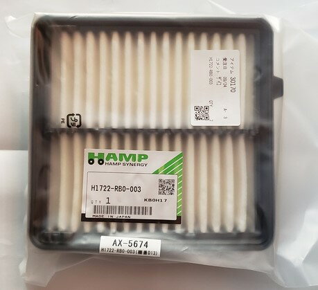 HAMP ハンプ エアクリーナーエレメント H1722-RB0-003 /フリード/フィット/フリード/フリードスパイク