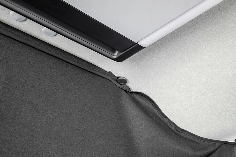 HONDA　ホンダ　純正　セパレートカーテン　ブラック　ステップワゴン　RP6　RP7　RP8　08R66-3T0-010 2