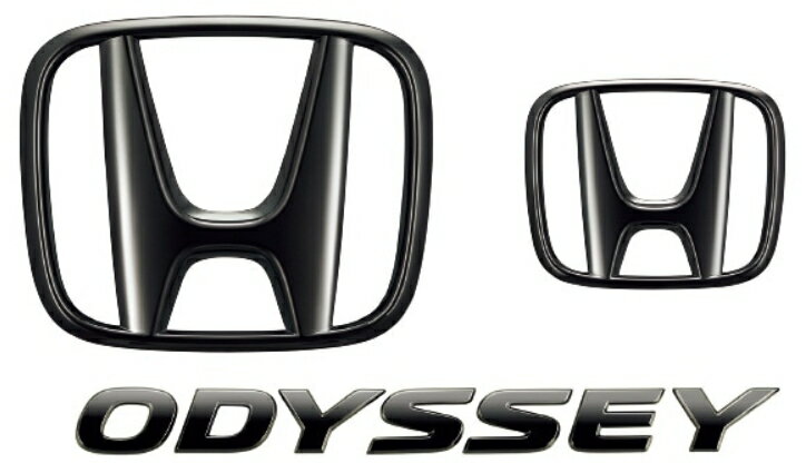 HONDA ホンダ 純正 ブラックエンブレム 08F20-T6A-001C オデッセイ/オデッセイハイブリッド