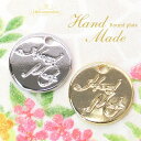 ▼期間限定値引き▼ New 2個 チャーム タグ プレート 名前プレート ネームプレート メタルタグ ラウンドプレート 丸型 Handmade plate ハン...