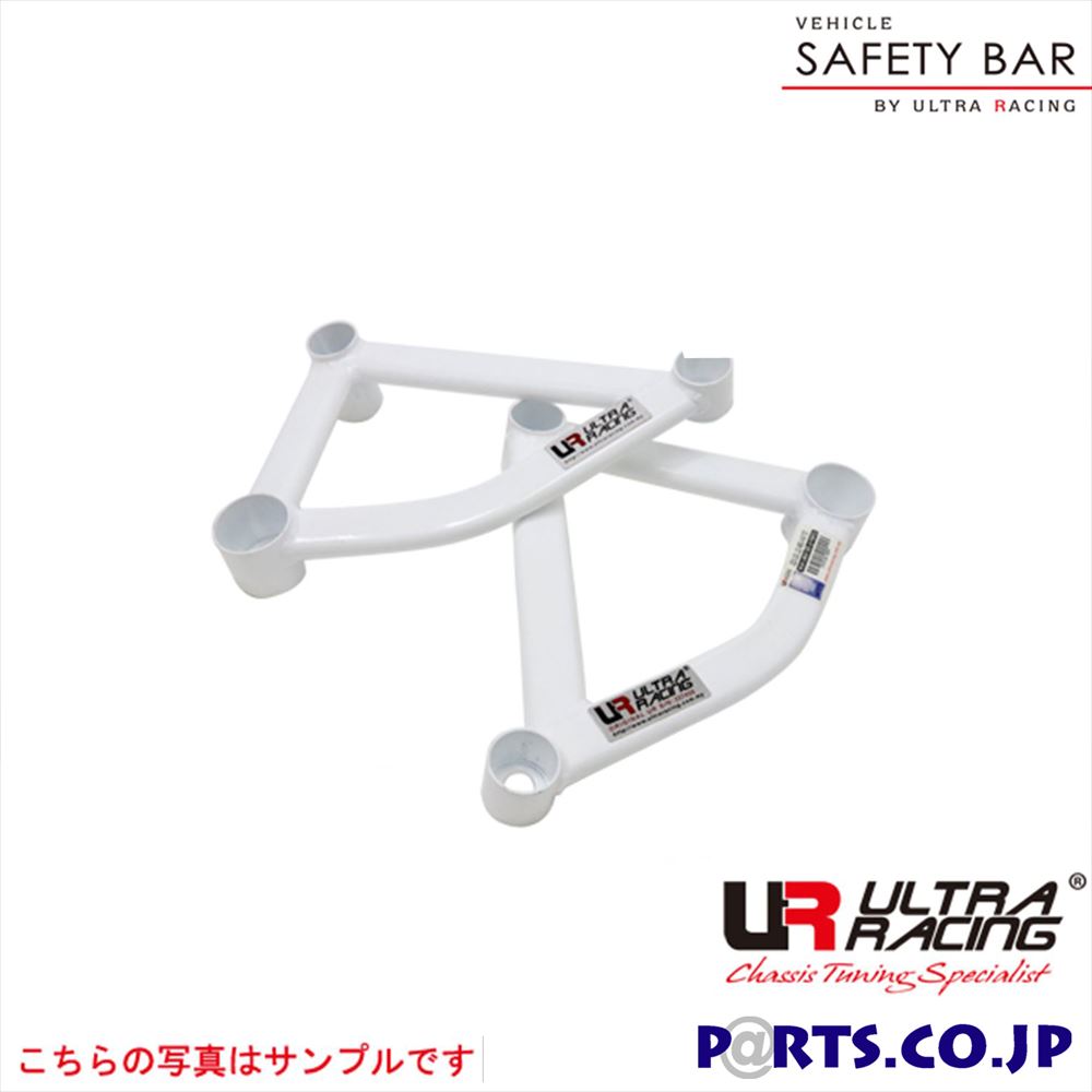 リアメンバーブレース トヨタ MR2 SW20 ウルトラレーシング ボディ 補強 剛性パーツ RLS4-964P メーカー保証付 車 ボディ 補強