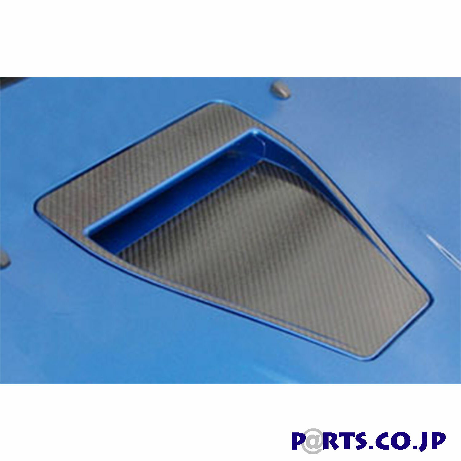 【訳あり品】マジカルカーボン ボンネットダクト シルバー CZ4A ランサーエヴォリューションX(2007/10〜)