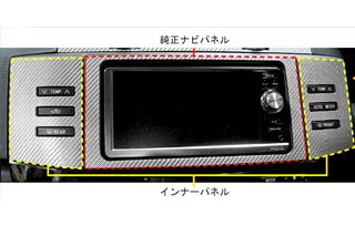 トヨタ マークX マジカルカーボン インナーパネル ピンク GRX120系 マークX(2004/11～2006/9)