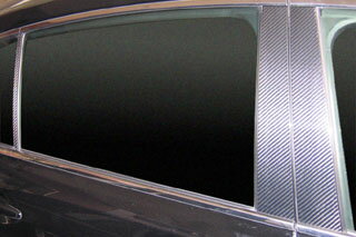 レクサス GS マジカルカーボン ピラーセット ブラック GRS191/196 GS350 レクサス(2005/7～)