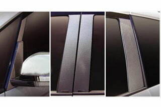 三菱 デリカD:5 マジカルカーボン ピラーセット スタンダードタイプ ブラック CV5W デリカD5(2007/1～)