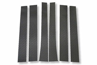 マツダ MPV マジカルカーボン ピラーセット ノーマルタイプ ガンメタ LW系 MPV(1999/6～2006/1)