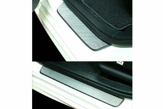 ホンダ エディックス マジカルカーボン スカッフプレート ブラック RE8 エディックス(2006/11～)