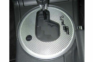 スバル レガシィ マジカルカーボン シフトパネル ピンク BL5/BLE レガシィB4(2006/5～)