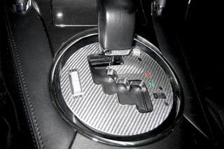 トヨタ マークX マジカルカーボン シフトパネル ガンメタ GRX120系 マークX(2004/11～2006/9)