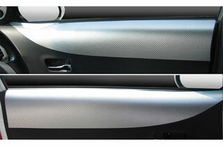 三菱 アウトランダー マジカルアートレザー ドアインナーパネル ブラック CW5W アウトランダー (2005.1～2007.9)