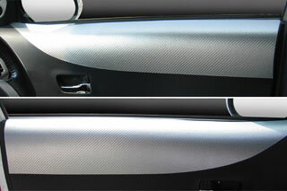 三菱 アウトランダー マジカルアートレザー ドアインナーパネル ブラック CW5W/CW6W アウトランダー (2005.10～2009.8)