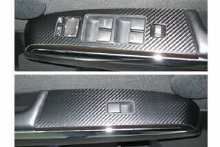 マツダ MPV マジカルアートレザー ドアスイッチパネル ブラック LY3P MPV (2006.2～)