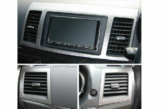 三菱 ランサー マジカルアートレザー センターパネルセット ブルー CZ4A ランサーエヴォリューションX (2007.10～)