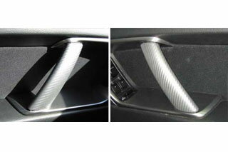 スバル レガシィ マジカルアートレザー インナードアグリップ ガンメタ BL5/BLE レガシィB4 (2006.5～)